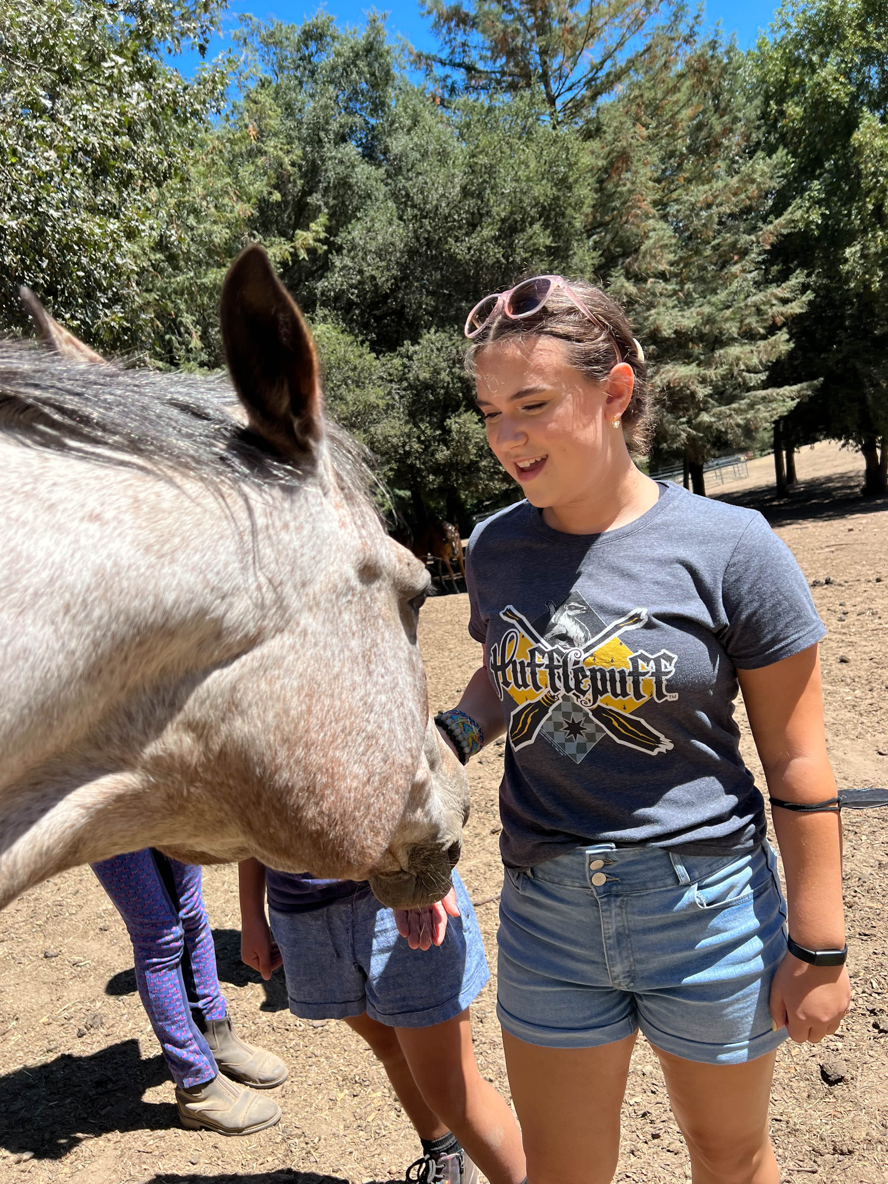 She introduced us to her horse