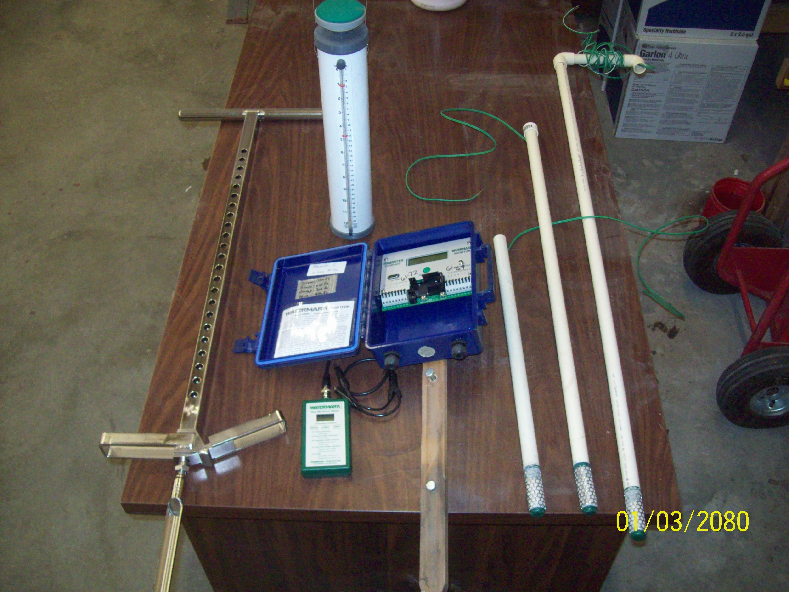Irrigation Scheduling Equipment
