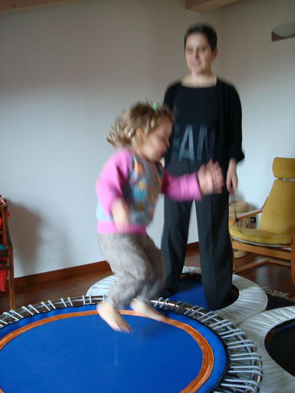Dorothea on Bellicon Premium Rebounder