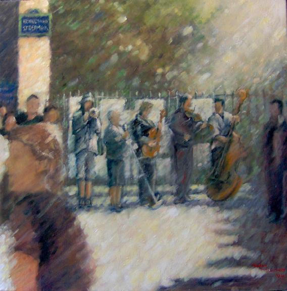Bd St Germain Music
60x60cm
sold