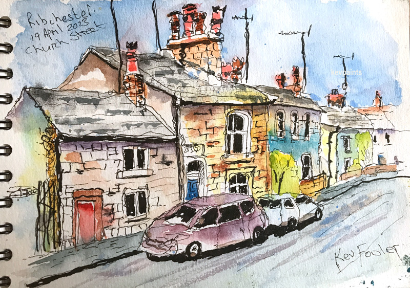 Church Street, Chipping
Pen and Wash