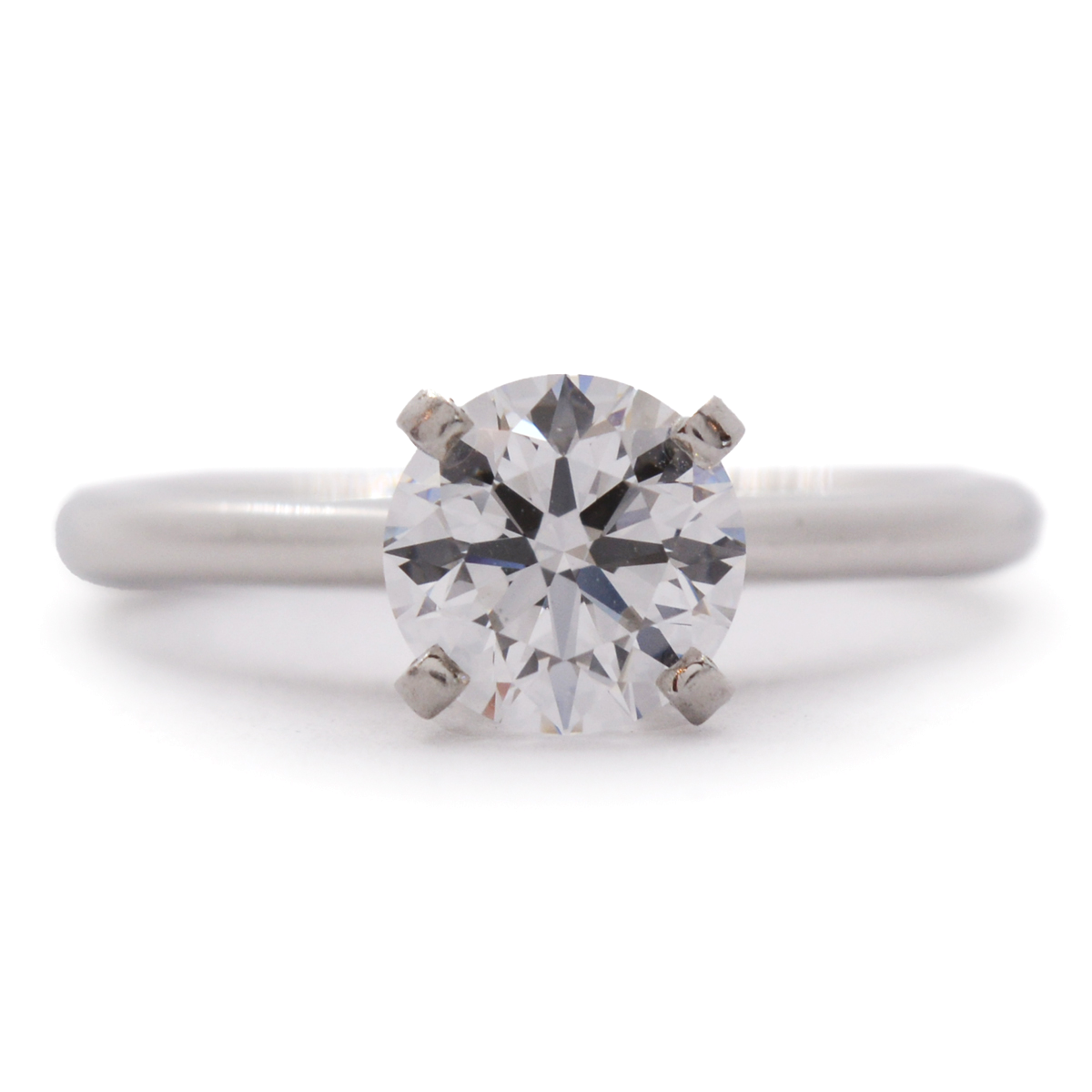 PLATINUM 1.03CT VVS1 D LAB GROWN DIAMOND $900