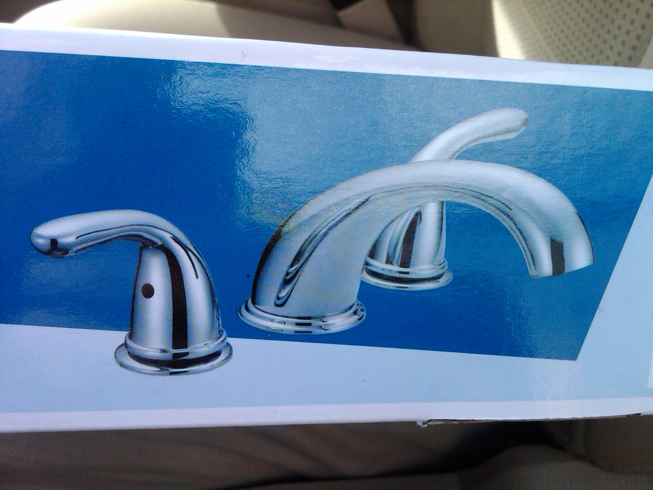 Deck mounted Roman tub faucets