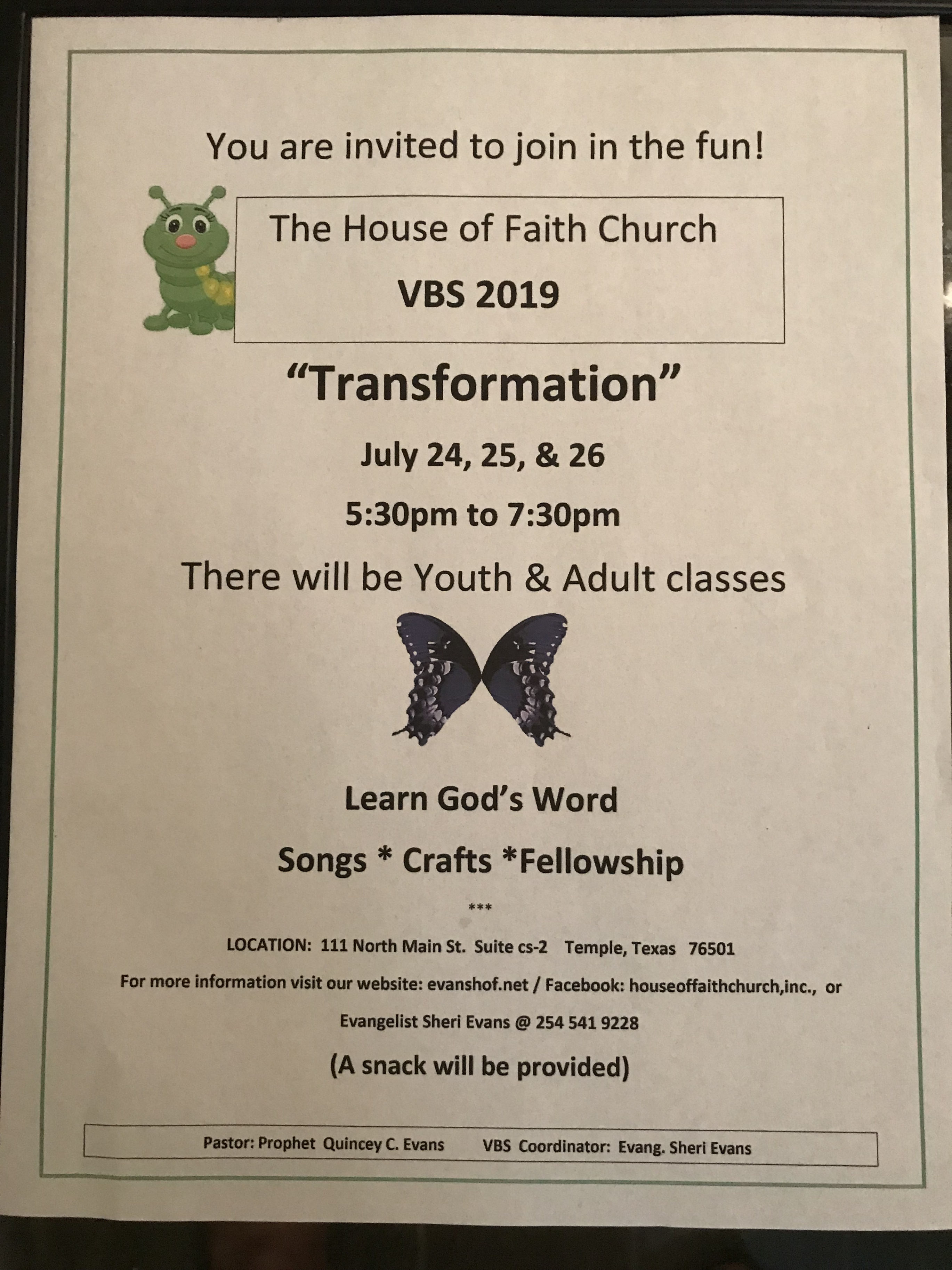 vbs invitation vbs invitation
