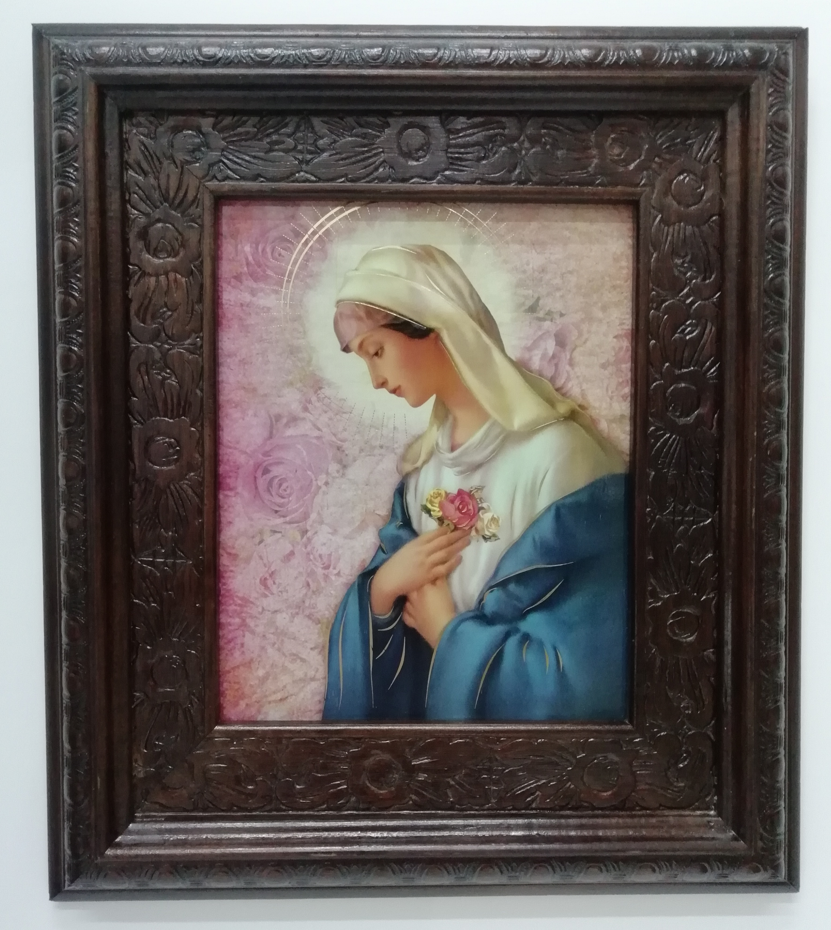 ROSA MÍSTICA
litografia en marco de madera de pino color caoba 20cm x 25cm - 30cm x 40cm - 40cm x 50cm - 50cm x 70cm

preguntar por existencias.