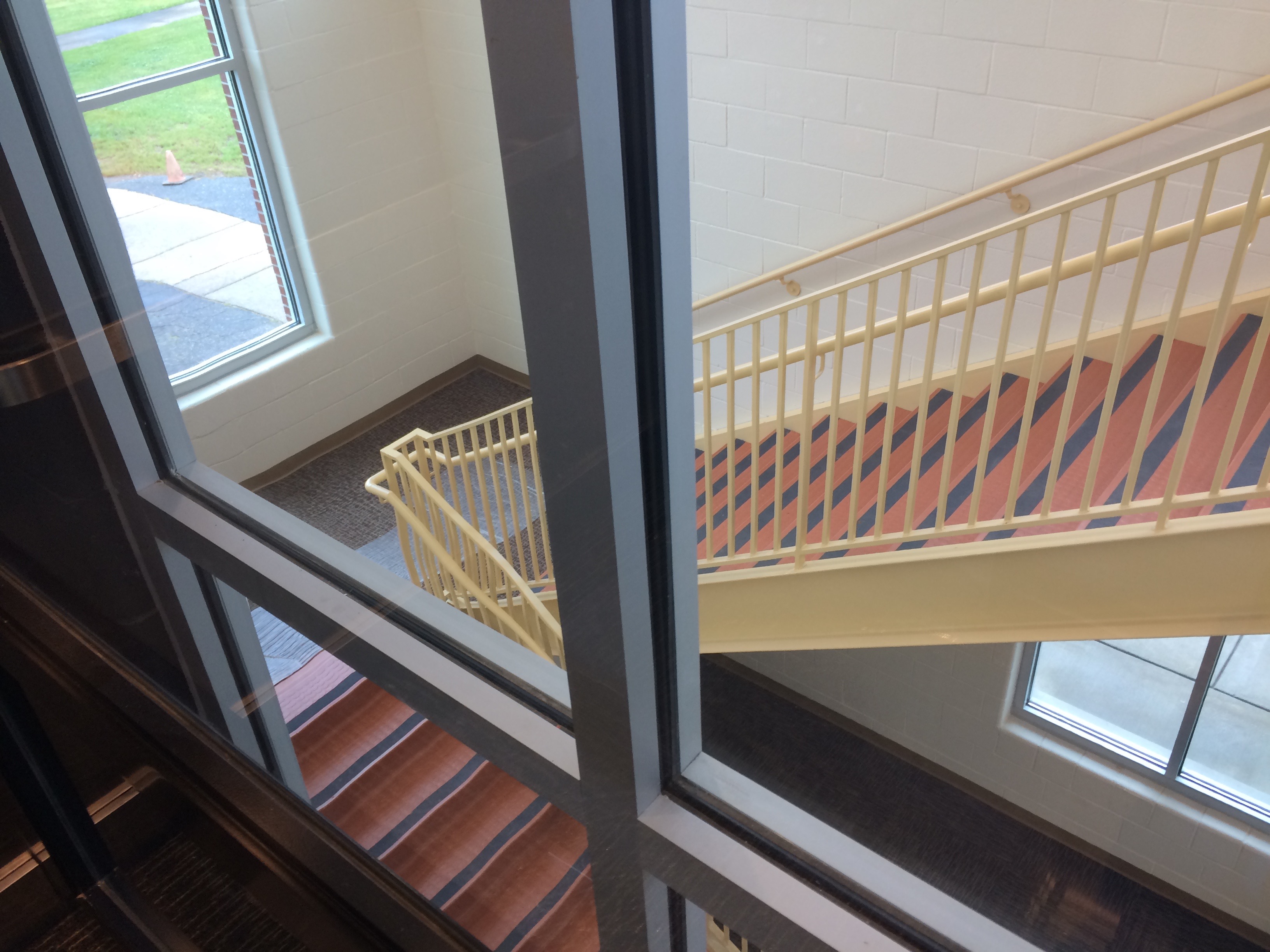 Parnell Hall / Elevator Addition
Arkansas School for the Deaf

View from within new elevator.