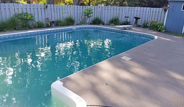 Concrete Pool Deck Installation