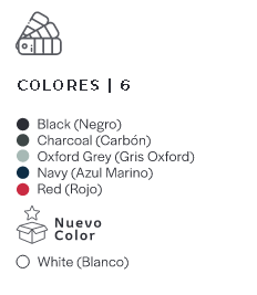 COLORES ESTILO 900L