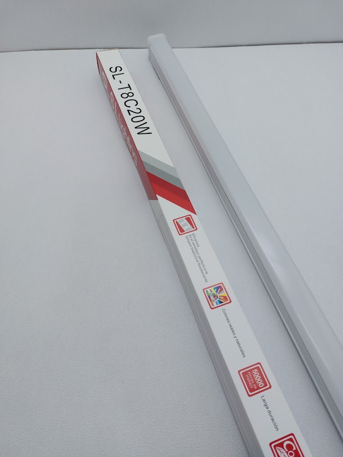 SL T8 20W
REGLETA DOBLE LED 
OPALINA 