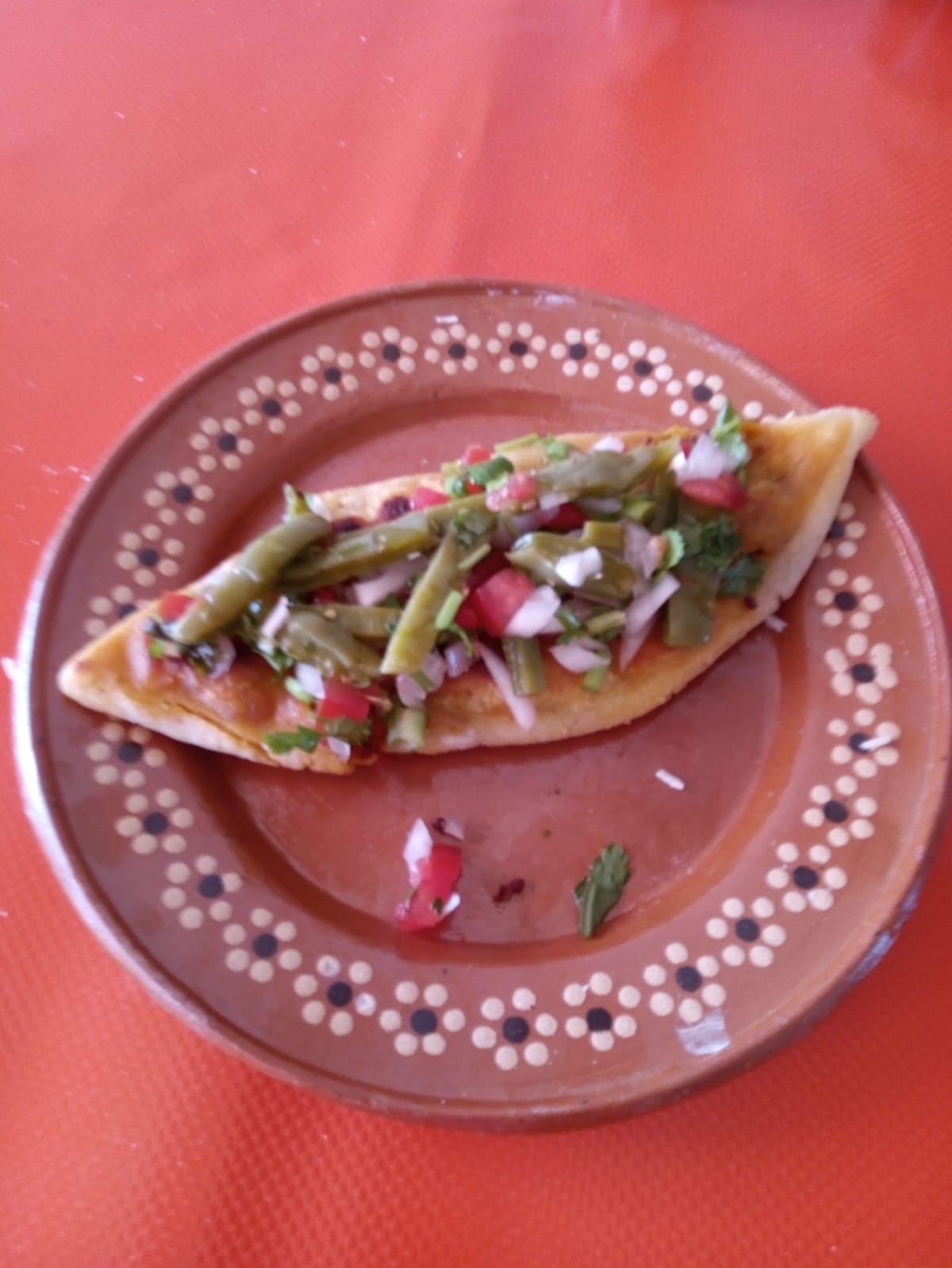 Plate with food