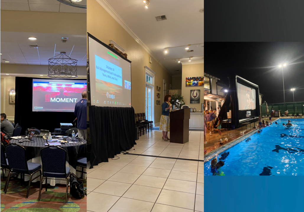 Indoor or Outdoor Projectors and Projection Screens of ABC Computer and Audio Visual Equipment Rentals & Event Technology Services
