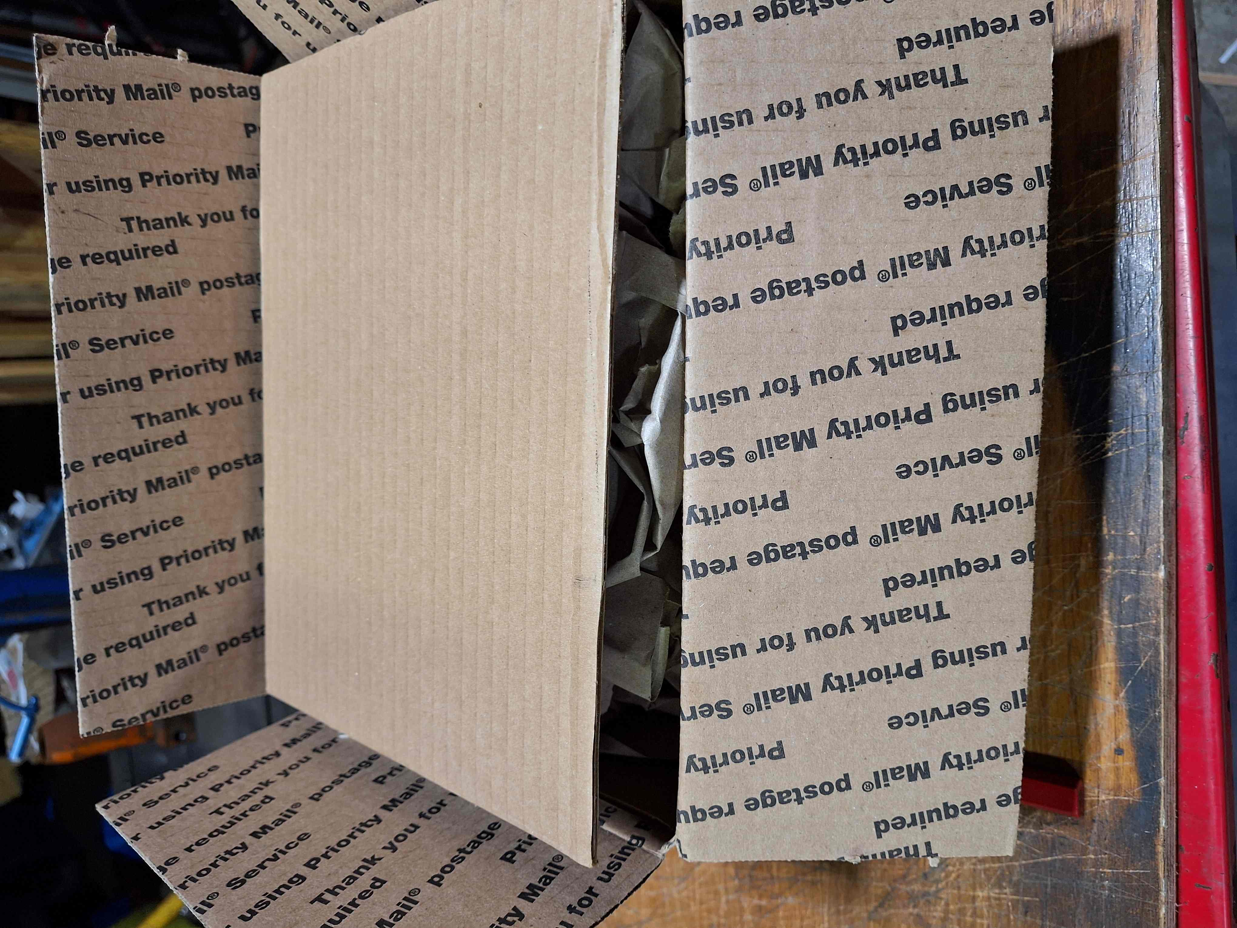 Finish the cardboard lining & don't forget contact info.