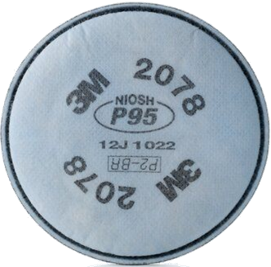 FILTRO PARA PARTÍCULAS / VAPORES ORGANICOS CONFORT 3M EJ2078