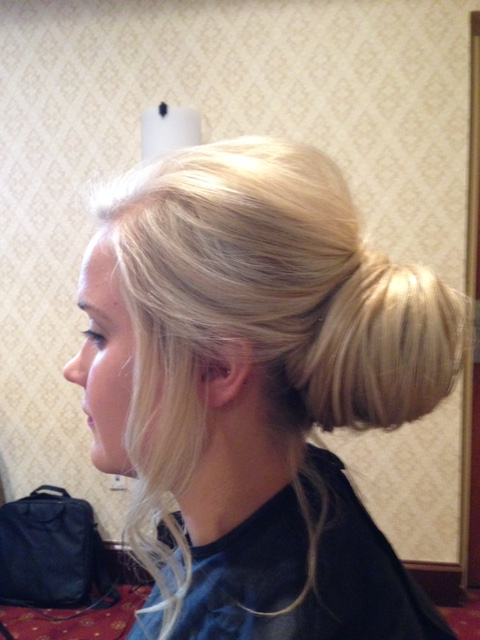 Updo With Loose Curls 1