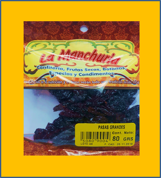 PASAS GRANDE
80 GRS