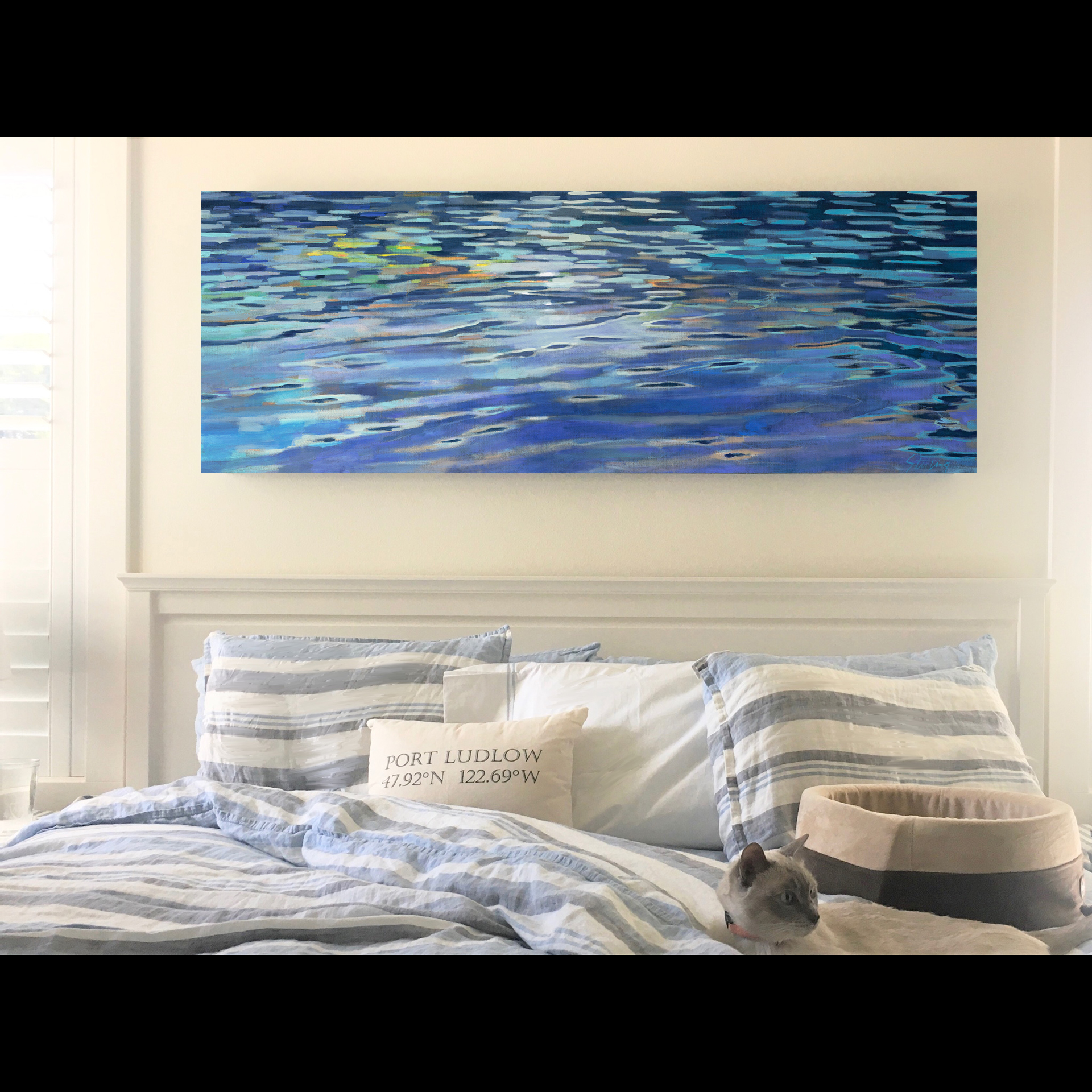 MOONLIGHT SWIM #2
24x72 giclee on canvas
$900