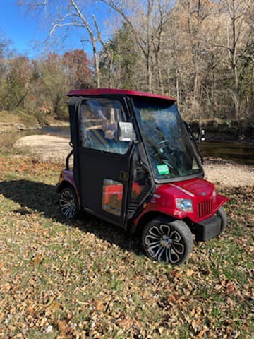 Golf cart parking