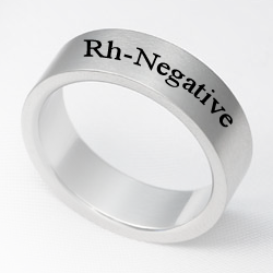 7mm Rh-Negative Engraved Ring Stainless Steel Band 
