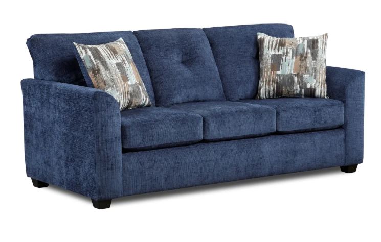 3003 GERALD Navy Sofa