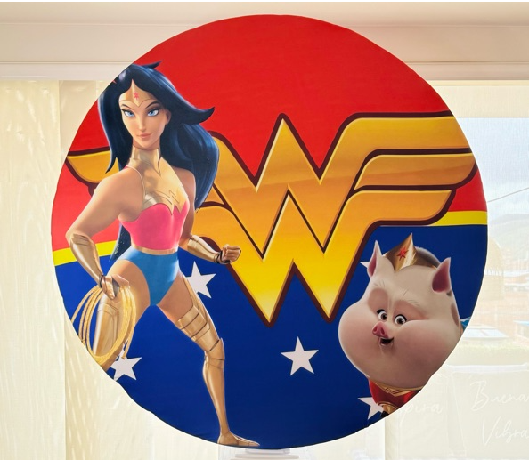 Circulo Efecto 3D Tematico
1.30m diametro x 2.20cm Altura
$80.000