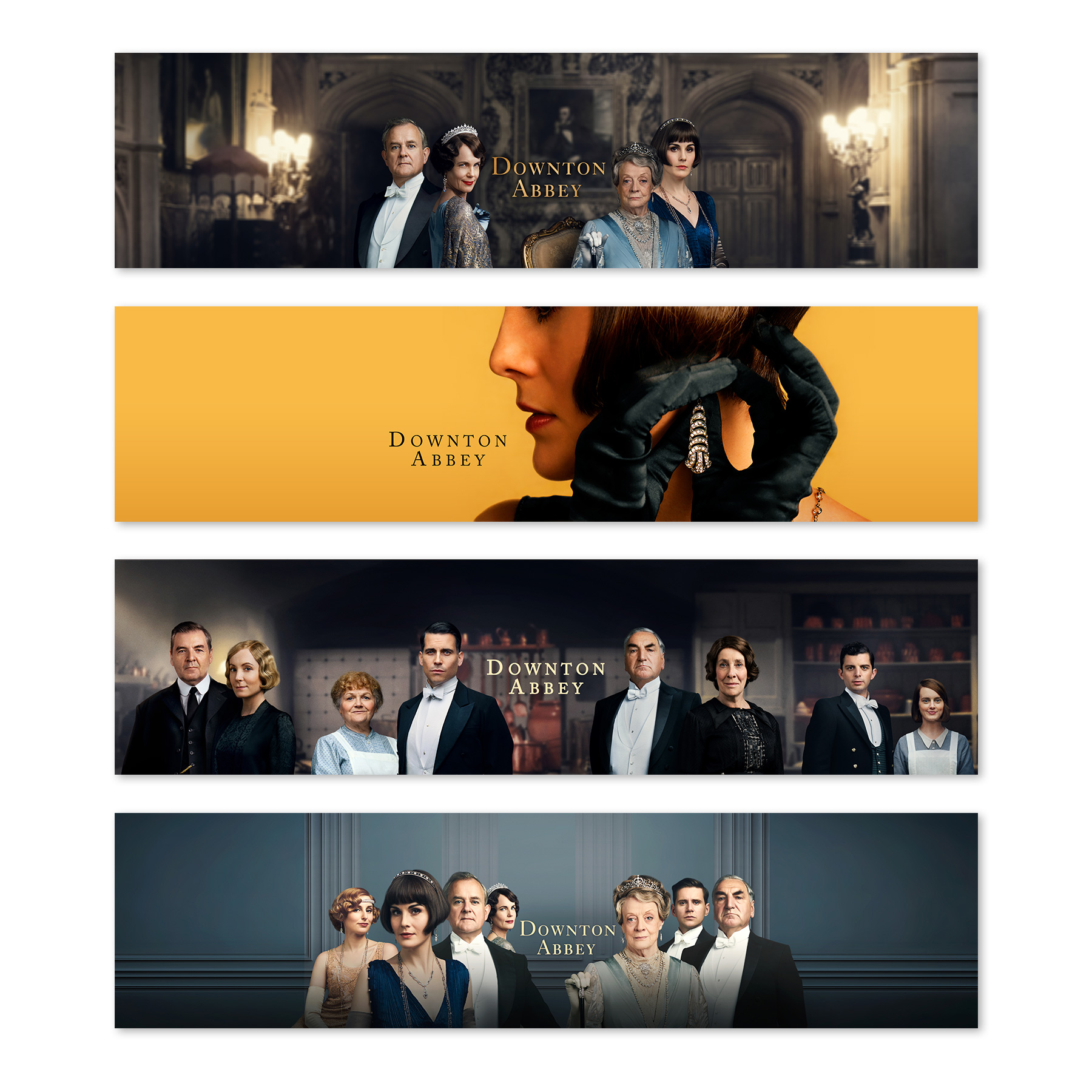 Downton Abbey iTunes Banner Ads