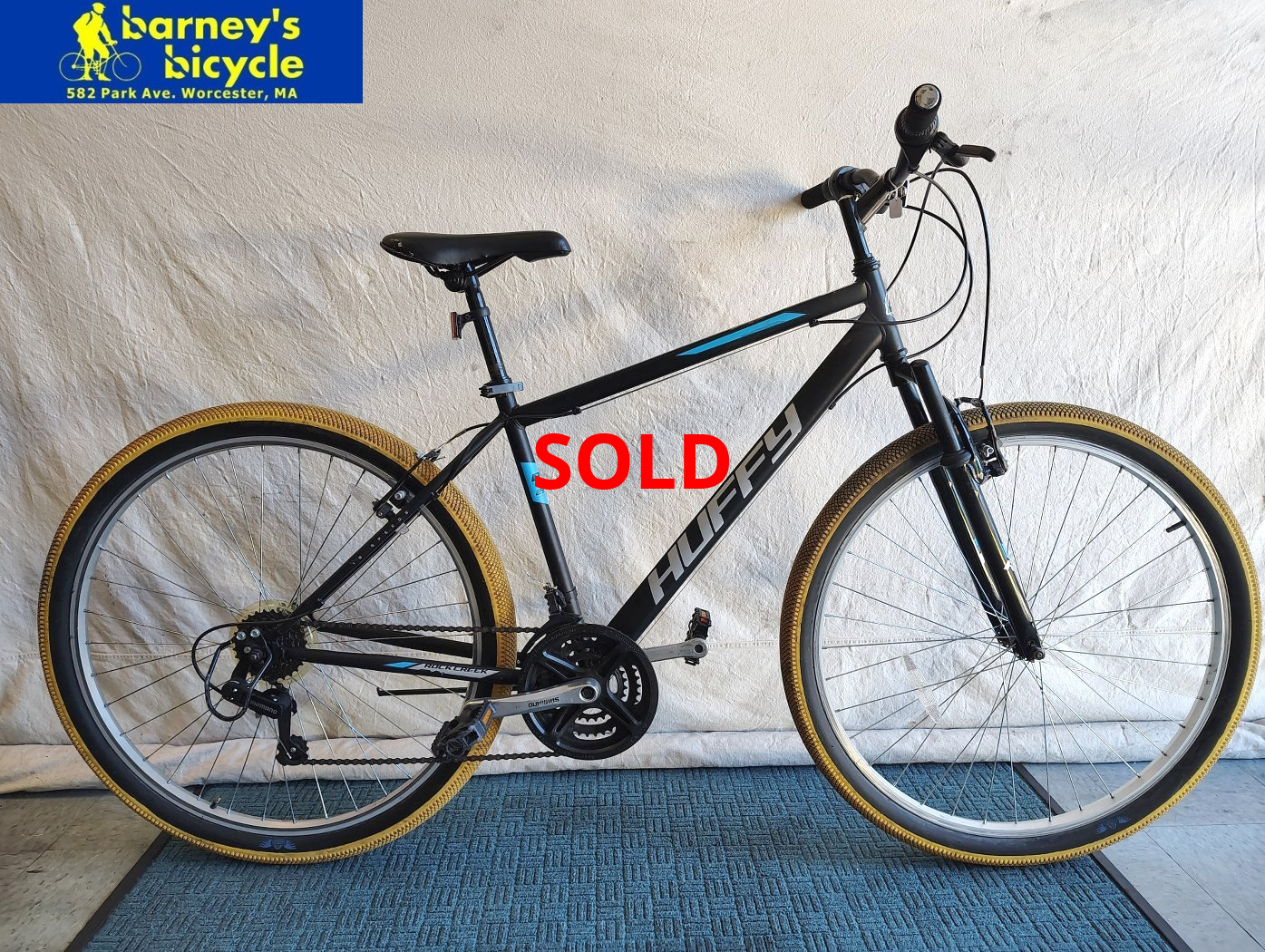 Huffy Rock Creek
Frame Size: 19.5" LG / Rider Height: 5'9-6'0
Price: $179.00 (Professionally Tuned)