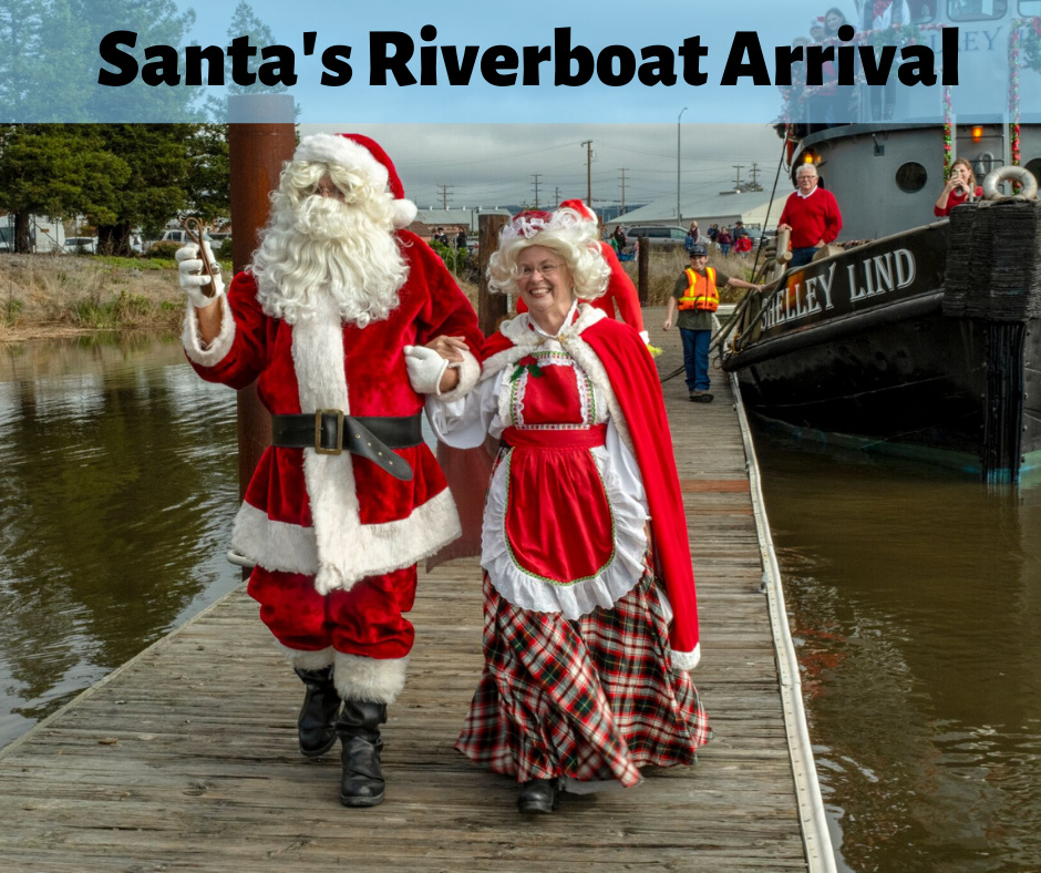 Santa's Riverboat Arrival
The Saturday after Thanksgiving
November 26, 2022
