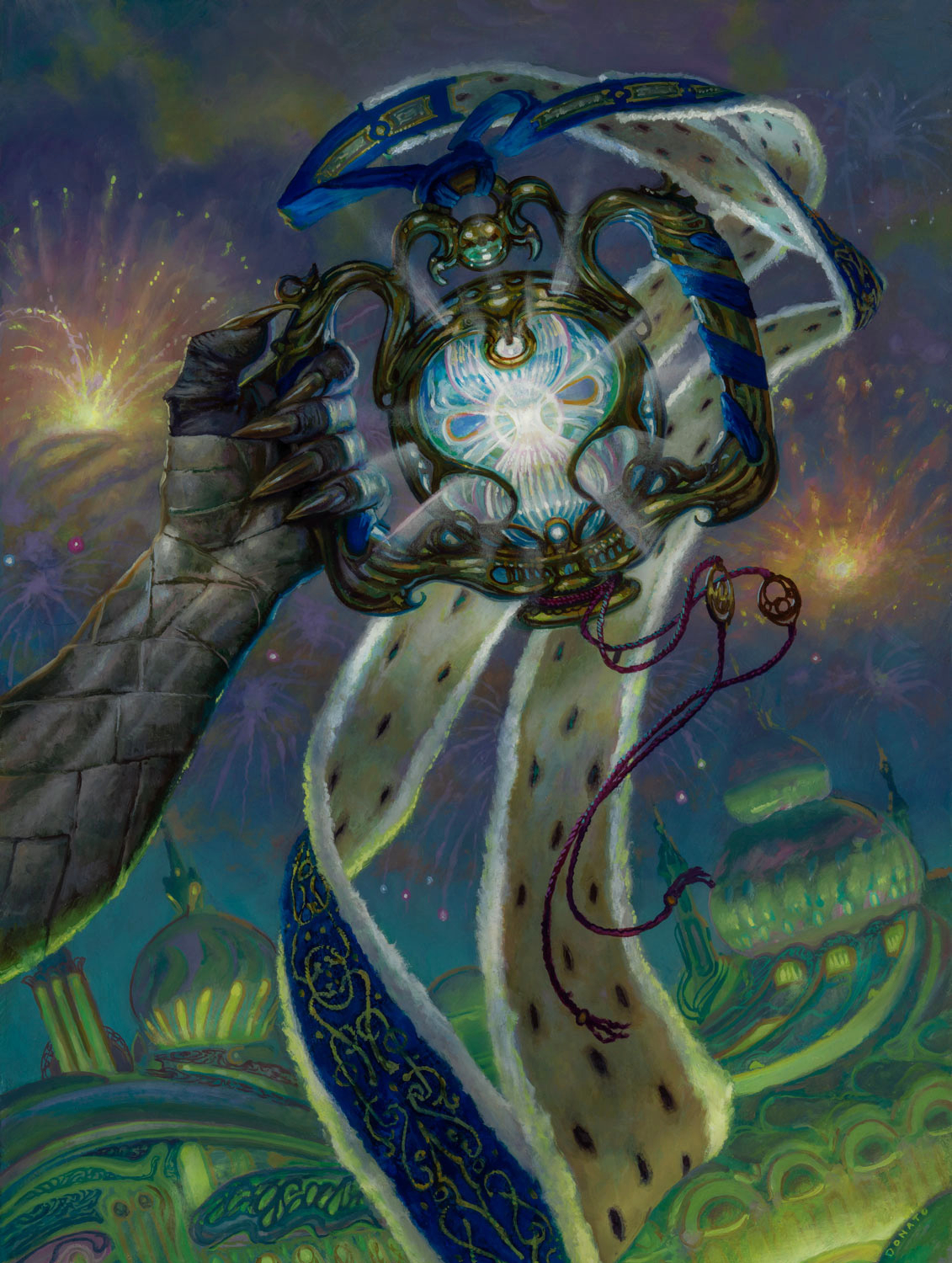 Te Aetherspark
Aetherdrift
18" x 22"  Oil on Panel 2023
collection of the artist
© Wizards of the Coast