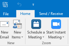 Descargar Plug in para Outlook Zoom