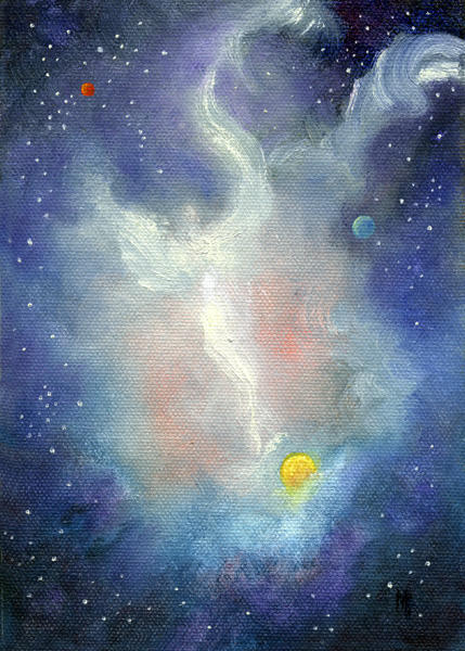 Heaven Sent ~ 5"x7"   Oil on Canvas Panel
