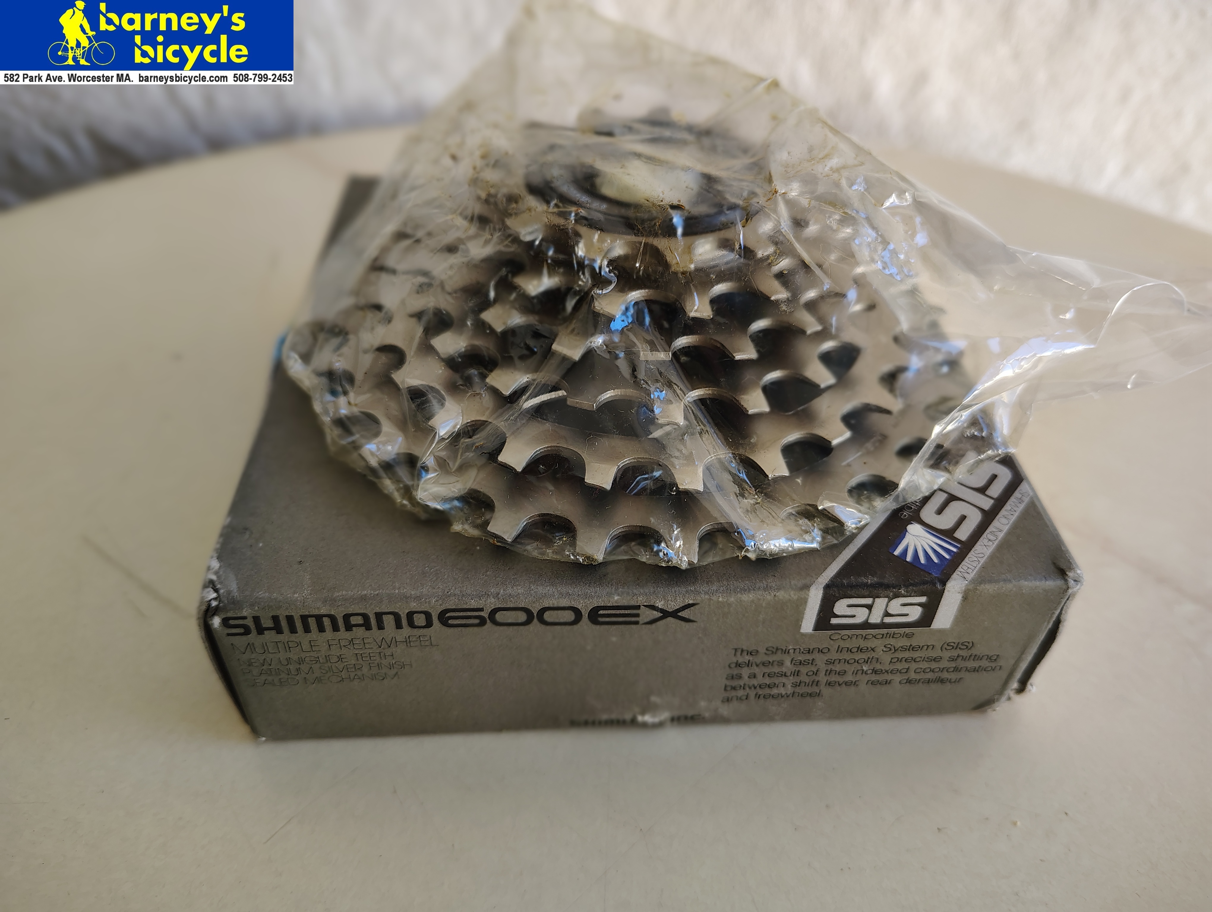 NOS Shimano 600 Uniglide 6spd Freewheel, 13-28
New: $29.00
