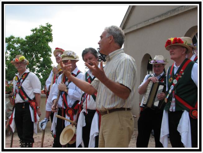 The Mayor of Baron Mr Noel Paillot making his speech
