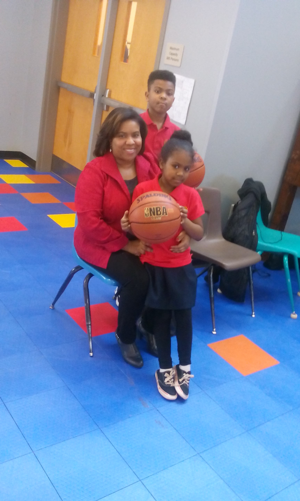 Family Donated NBA Basketballs and Sponsorship