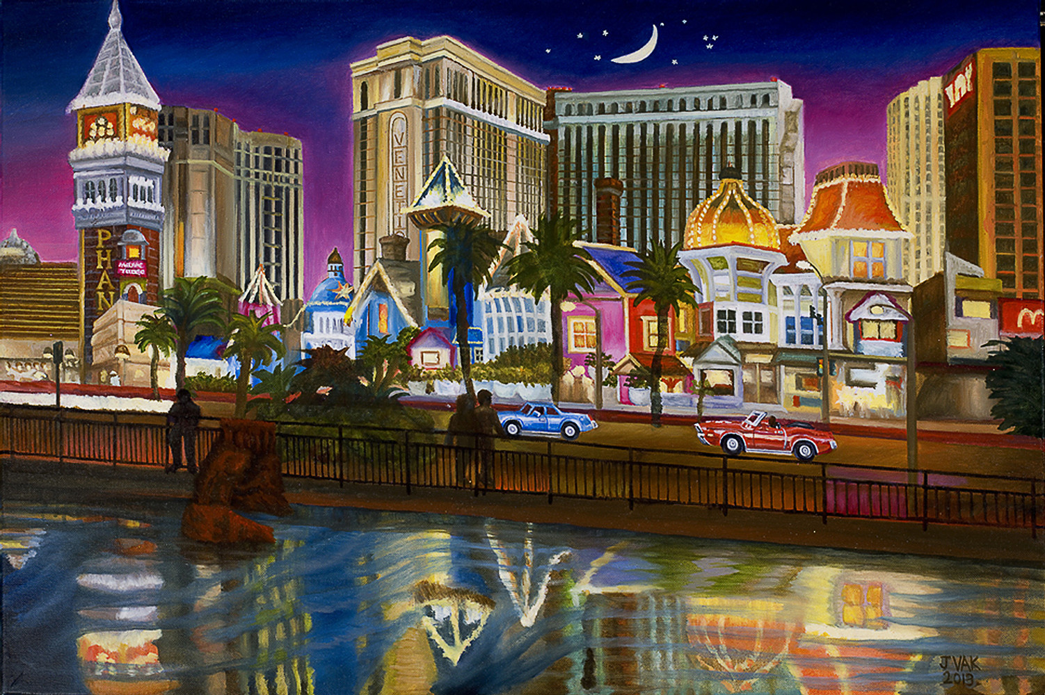 Reflections of Las Vegas
20x30 Original Oil
$4200
2013