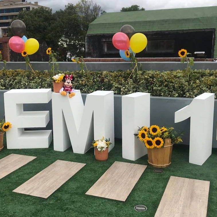 Cada letra en Alquiler
Medidas 80cm de Altura
$35.000