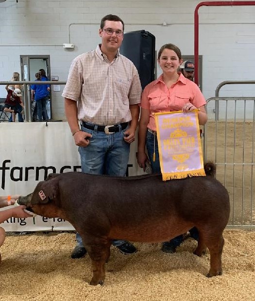 Ann Thomas Lowery
2021 Delta Fair & Music Festival
Reserve Champion Duroc Gilt
(Day 1)