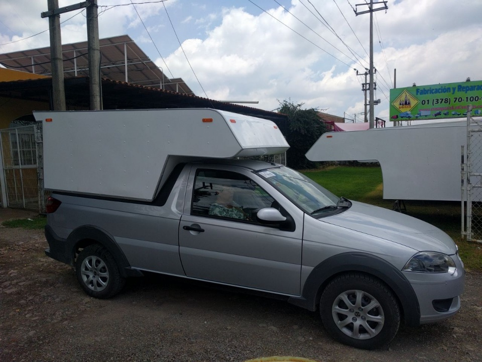 campers volado pick up de aluminio