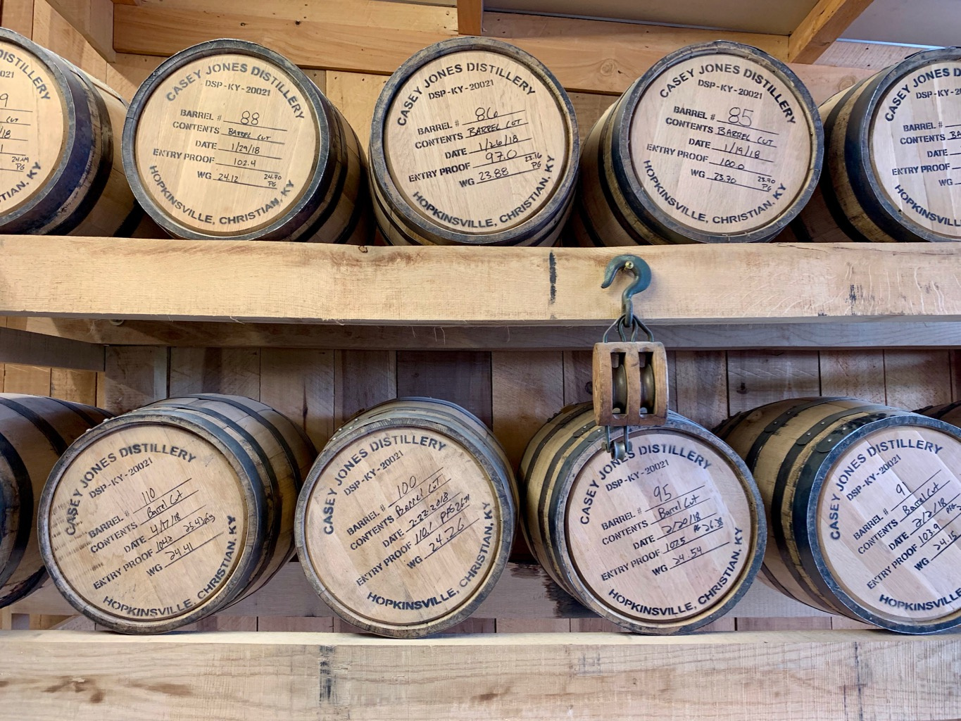 Barrel Cut - Casey Jones Distillery
