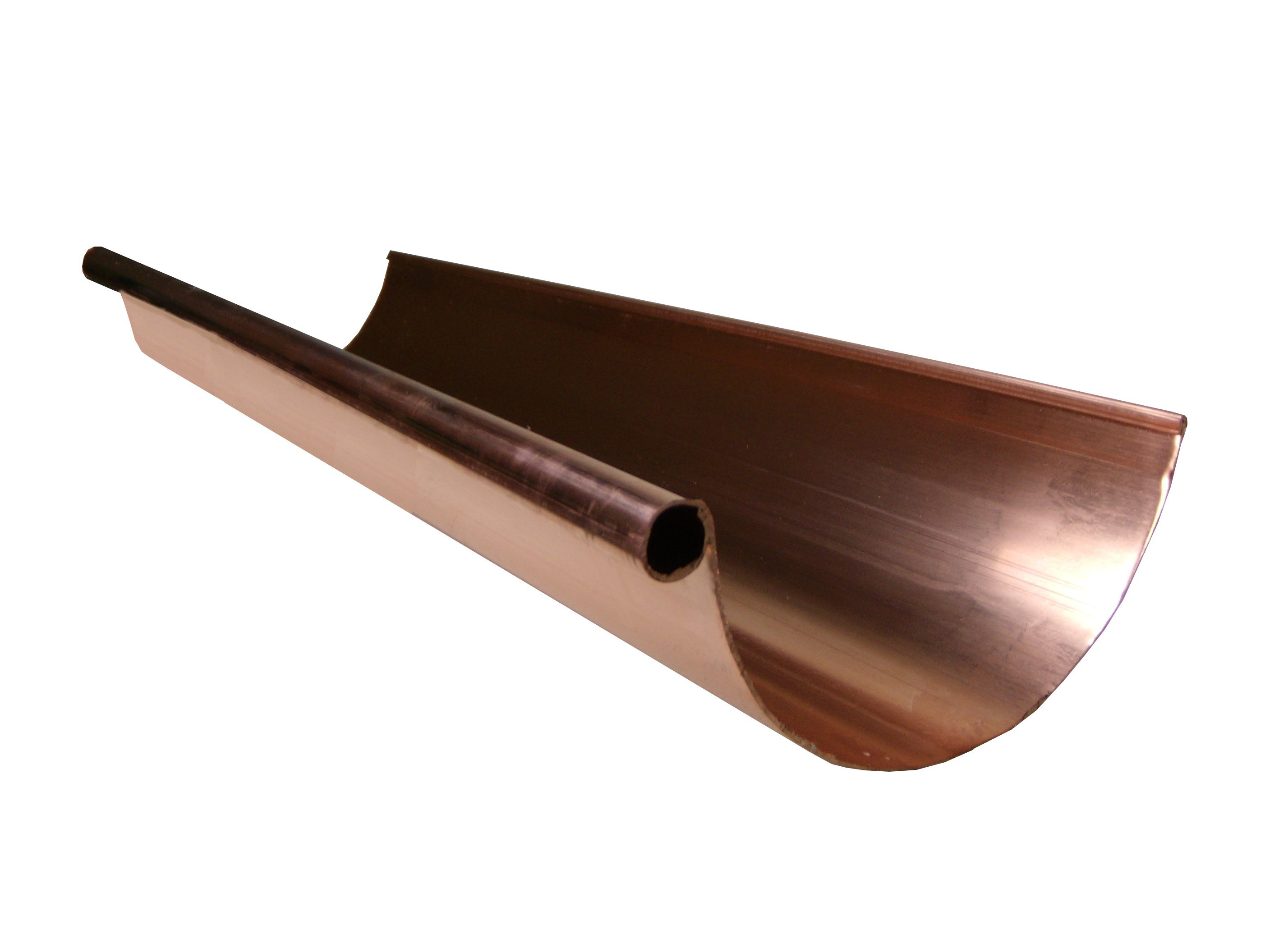 Half round copper gutter||||