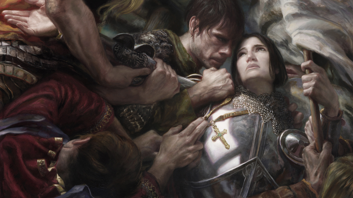 Joan of Arc
24" x 42" Oil on Panel 2012