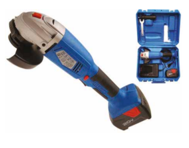 Amoladora a batería | 7.000 rpm | 20 V | 1,5 Ah