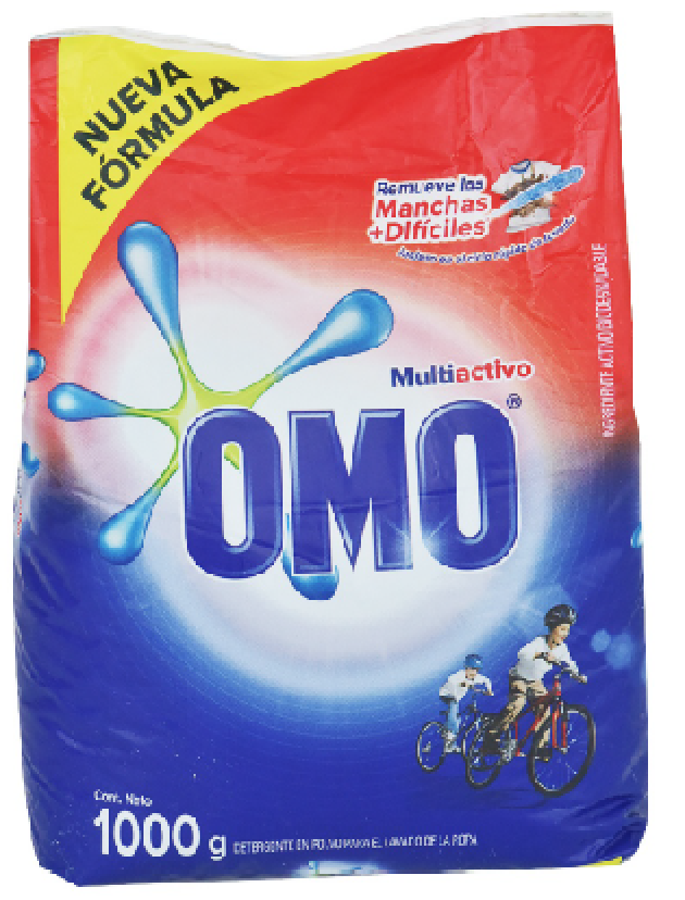 Detergente Omo 15/900 grs y 30/500 grs
Códigos: 2368 y 10196