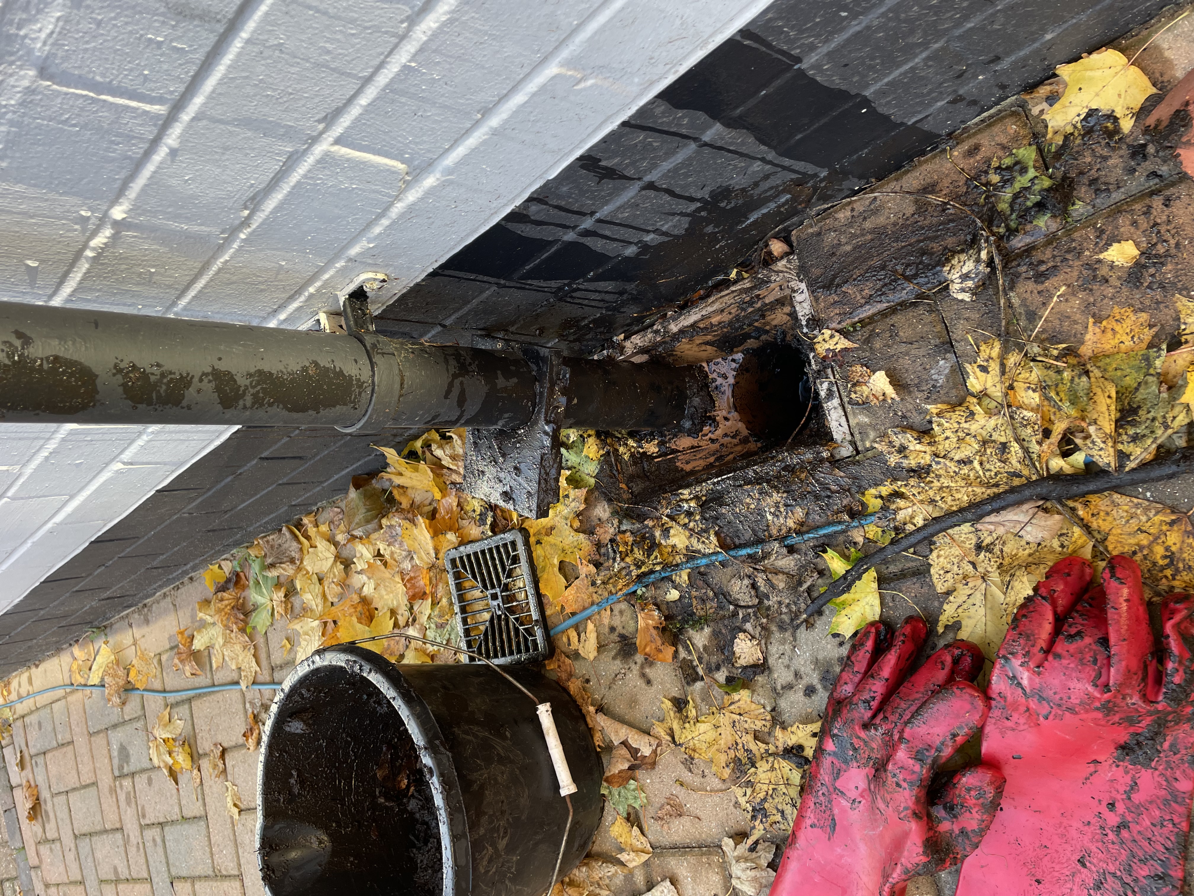 Gutters Cleared To Drain Level