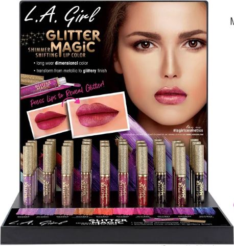 GPD288
GLITTER MAGIC LIP COLOR