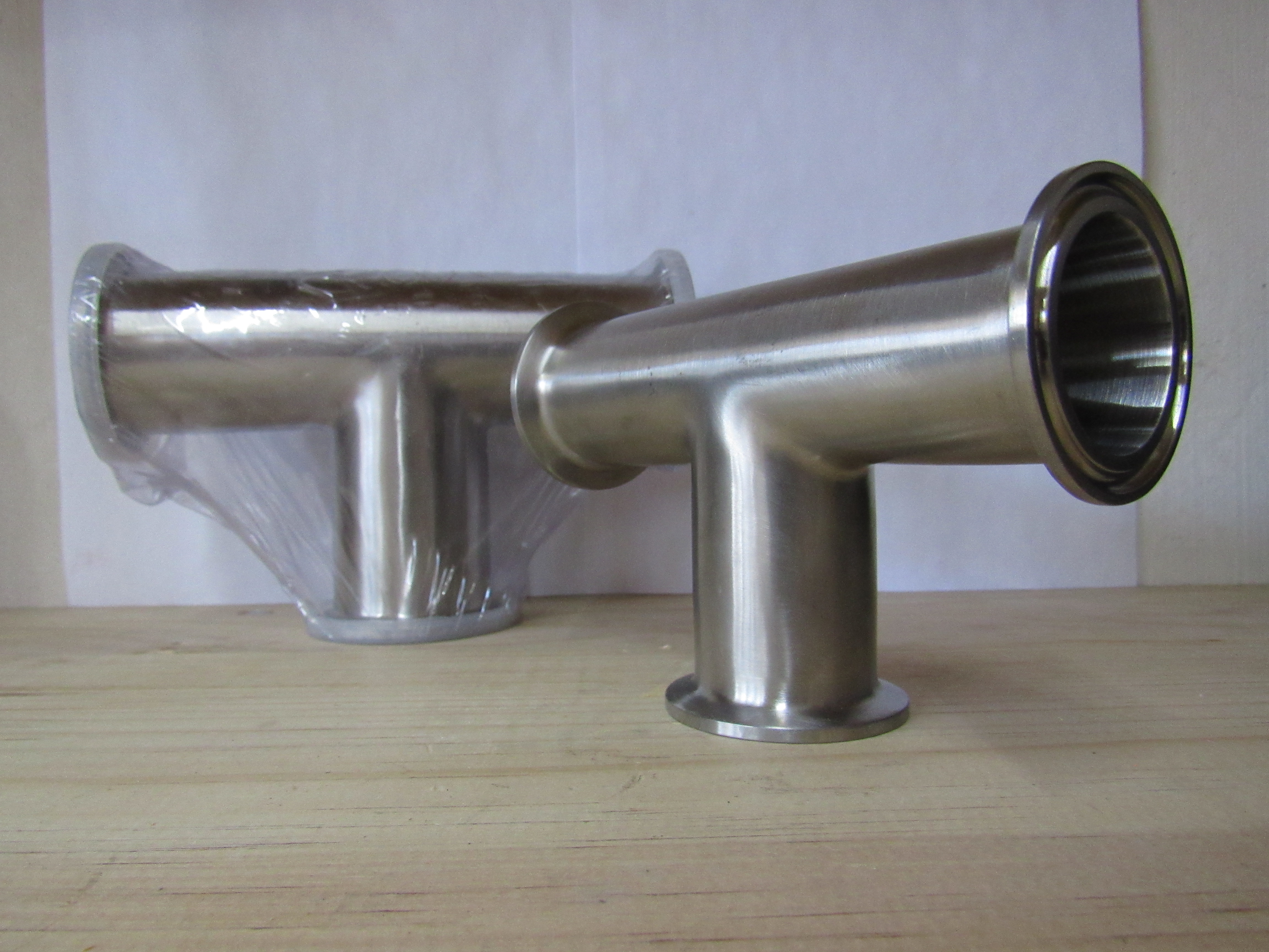 TEE INOX SANITARIA CLAMP