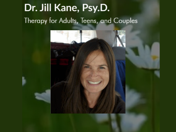 Jill Kane, Psy.D.
320 Western Ave
Petaluma CA 94952
(415) 860-6070
drjillkane.com