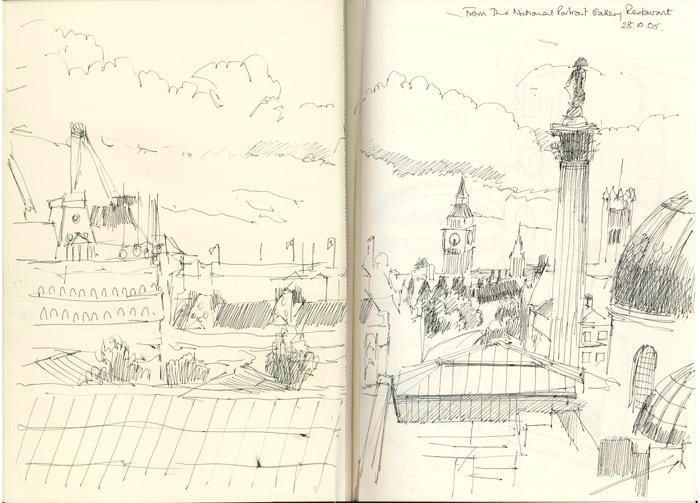 View from the National Portrait Gallery #2