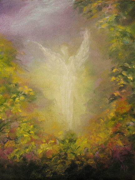 Angel II -  6"x8" Oil on Canvas