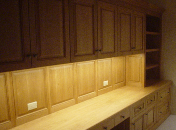 Wood Custom Built Desk