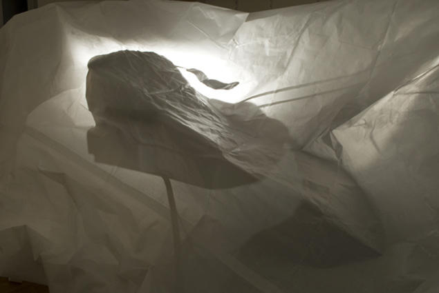 interior #2, laserprint behind glass, 80cmX 53cm